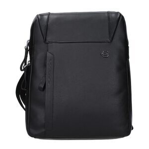 Piquadro Black Leather Crossbody Men's Bag
